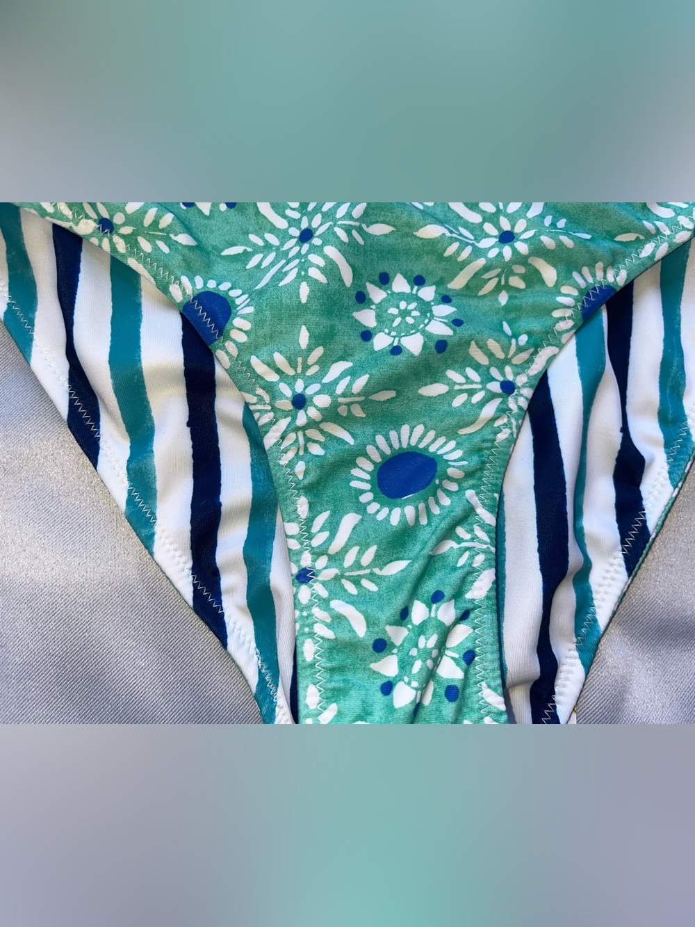 Roller Rabbit x Target Women's Reversible Bikini Bottom - Picture 2 of 3